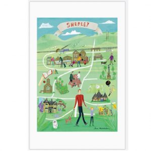 Shepley A3 Giclee Print by Jane Middleton Art