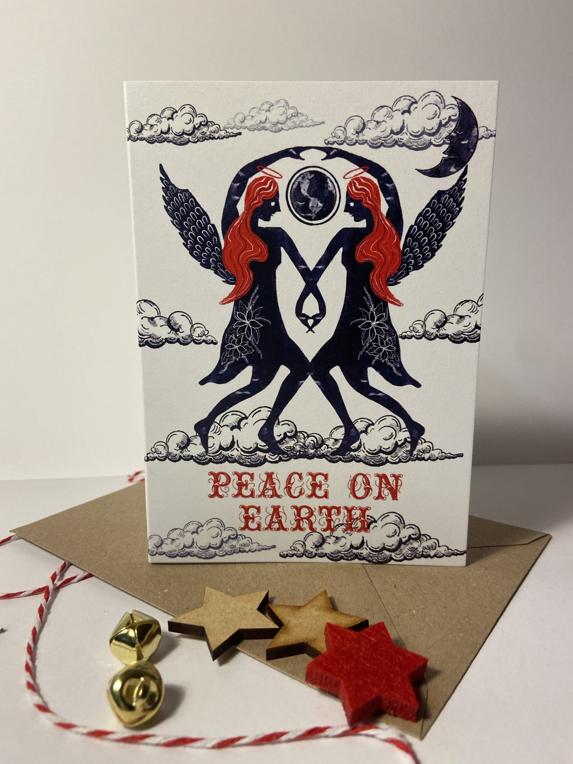 Peace on Earth Christmas card