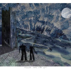 ‘Moonlit views with you’ A3 Giclee Print