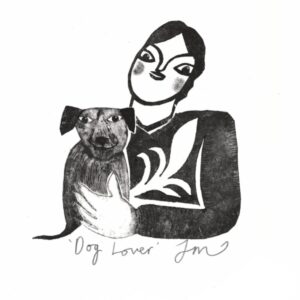 Dog lover A4 print