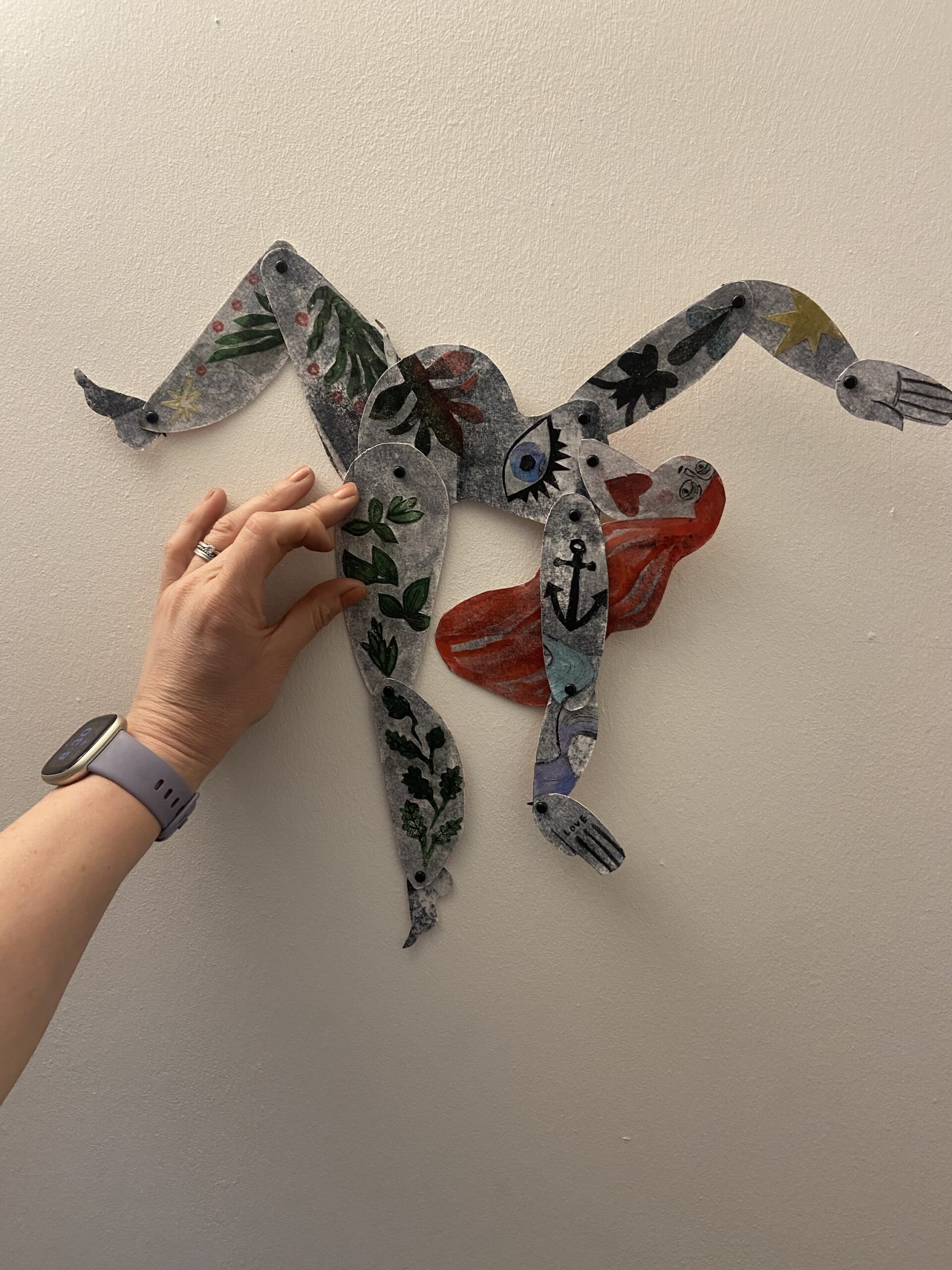 Rowan articulated paper figure - Image 4