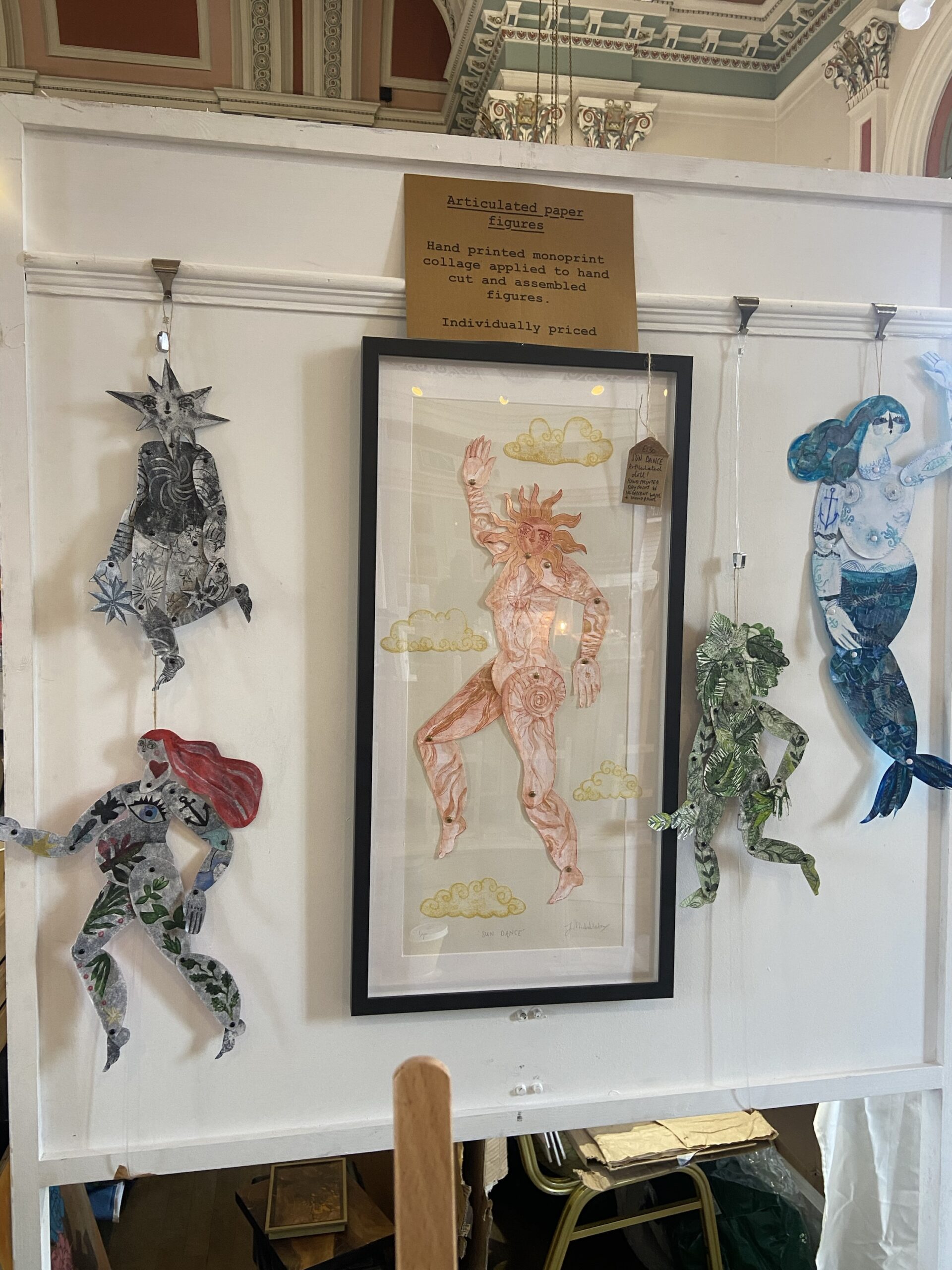 Serena mermaid articulated paper figure - Image 6