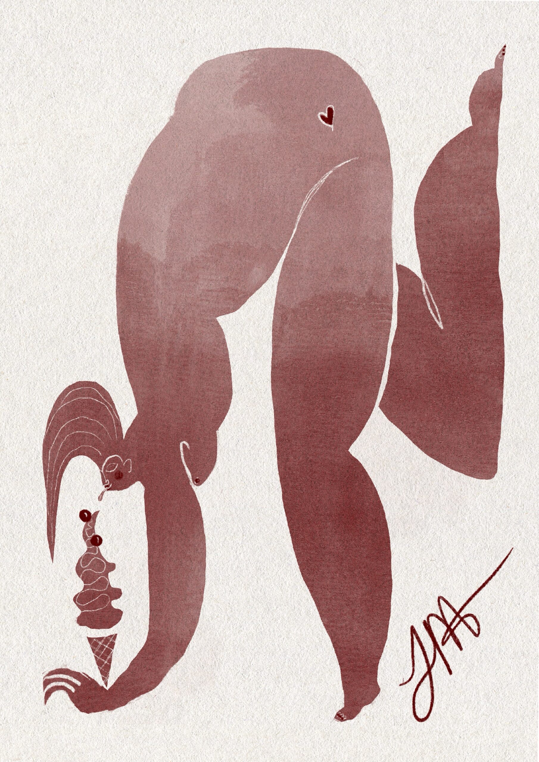 Raspberry ripple lady