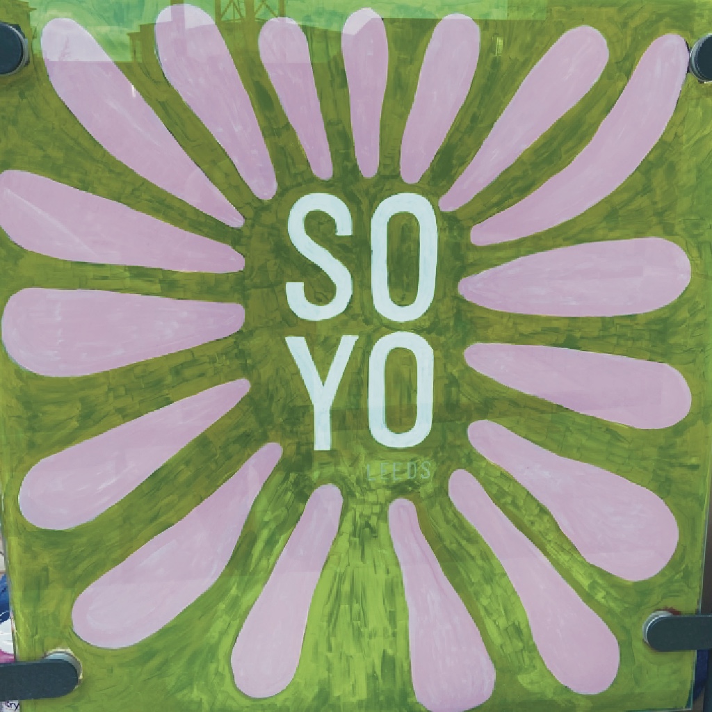 To create bright and colourful designs to celebrate Soyo Leeds and Leeds Pride ...